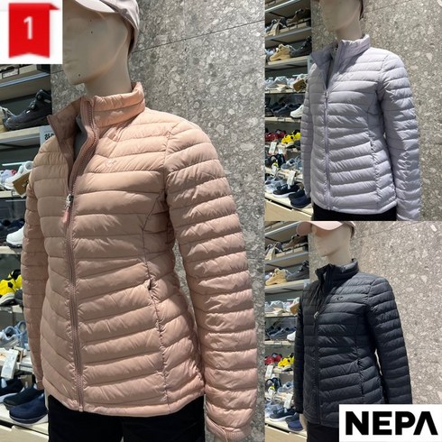 2023년 가성비 최고 네파경량패딩 - [네파] 22년 F/W 기본적인 구스경량다운! 간절기 및 초겨울 젤루좋아~ 여성 로디 다운 자켓 (3색상 택1) - 7I82003
