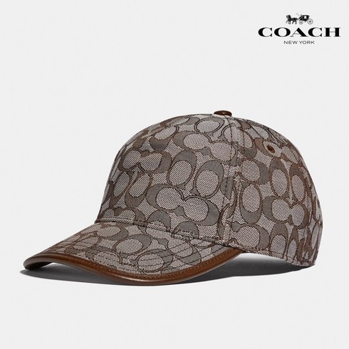 코치 시그니처 자카드 베이스볼 캡 C4039 면세점 매장 상품 Jacquard Baseball Cap