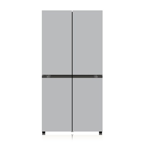 [색상선택형] LG전자 오브제컬렉션 양문형 4도어 냉장고 메탈 디오스 매직스페이스 방문설치, 프라임실버, T873P111