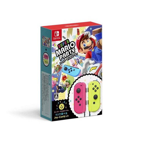 슈퍼 마리오 파티 4 명이 즐길 수있는 Joy-Con 세트 -Switch