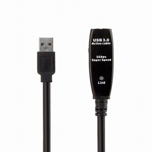 넥스트유 USB 3.0 리피터 케이블 20m + 어댑터 세트 NEXT-USB20U3PW, 1세트