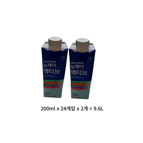 뉴케어액티브 - 뉴케어 액티브 오리지널, 9.6L, 5개