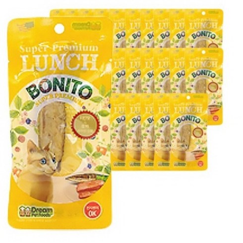 보니토24여름 - 드림펫푸드 런치보니또, 치킨맛, 20g, 30개