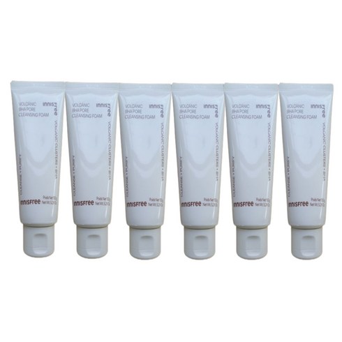 이니스프리 화산송이 모공 바하 클렌징 폼, 150g, 6개