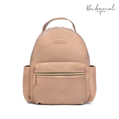 베이비멜 패션 기저귀가방 로라 비건레더 알몬드, 단품