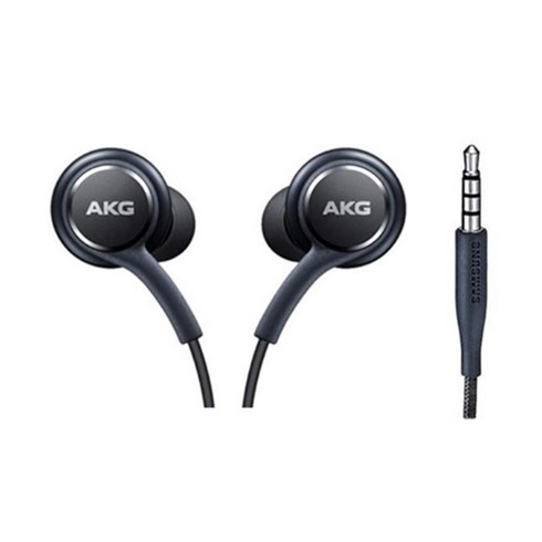 akgn5005 - 삼성 전용 3.5 단자 AKG 이어폰, 블랙