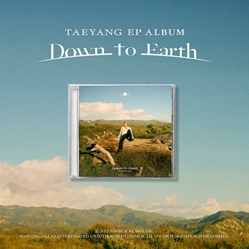 태양 TAEYANG - EP ALBUM Down to Earth 다운 투 어쓰, NO 포스터