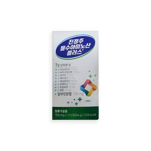 진정주 필수아미노산 플러스 1개 (700mg x 120정), 120개