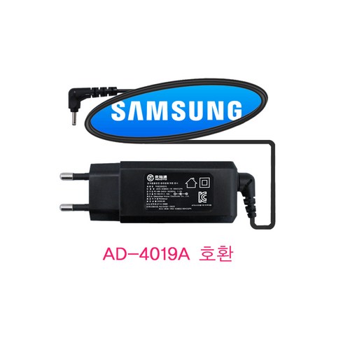 ad-4019a - HONOR 삼성 AA-PA3NS40 19V 2.1A 40W AD-4019A 4019A 호환, 삼성 HONOR