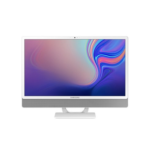 삼성올인원 - 삼성전자 올인원PC DM530ABE-L24A (Pentium-G5405U.60.5cm.WIN10.SSD128G)화이트, 기본형