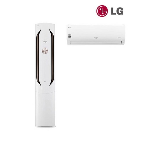 LG전자 인버터 58.5㎡ + 18.7㎡ 휘센 위너 2 in 1 멀티형 에어컨 FQ18VBWWM2 방문설치