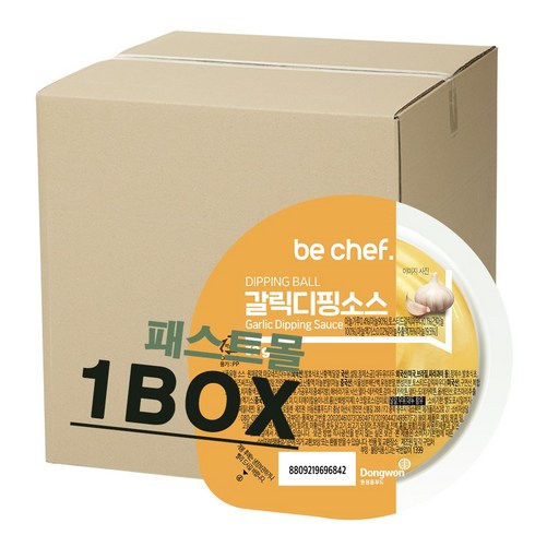 동원갈릭디핑소스 - 동원 비셰프 갈릭디핑소스, 1세트, 960g