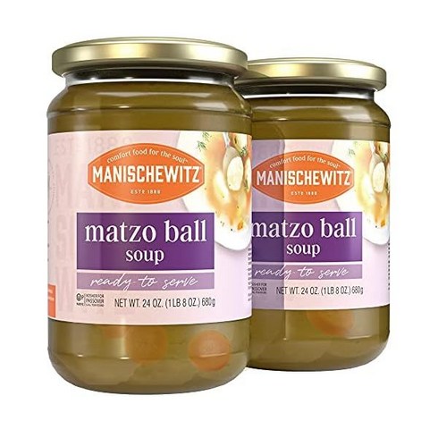 mpbella:pedropcrygsha/gos - 1+1 Manischewitz Matzo Ball Soup 유월절을 위한 코셔 24온스 병 2개 팩 총 48, 680g