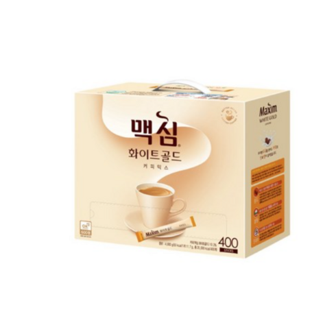 동서 맥심 화이트골드 커피믹스 400T, 11.7g, 400개입, 1개