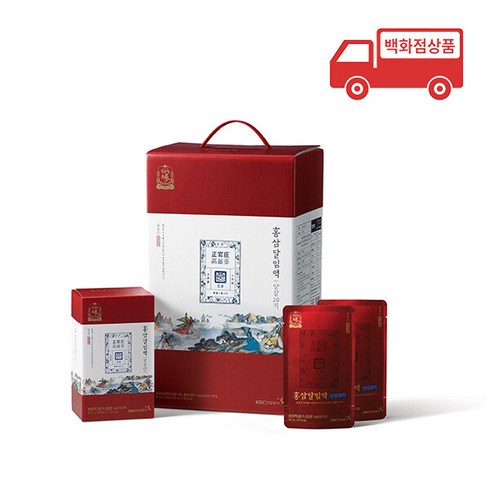 현대백화점 정품 정관장 홍삼달임액 양삼20지, 90ml, 48개