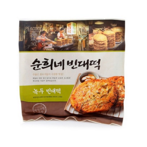 피코크 순희네 빈대떡, 450g, 4개