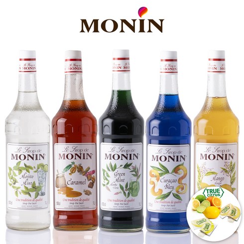 [트렌드커피] 모닌 시럽 1000ml 모음 바닐라 카라멜 헤이즐넛 케인슈가 레몬 핑크자몽 시럽펌프 트루시트러스 모닌 로고 정품 시럽펌프, 1L, 1개