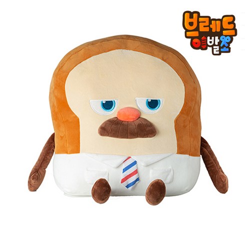 브레드이발소 브레드 소시지 치즈 윌크 케이크공주 인형 택1, 03.브레드이발소 브레드 인형 40cm