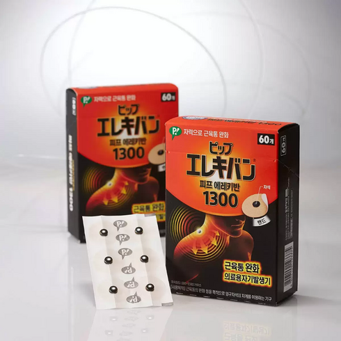 동국제약 피프 에레키반 1300 근육테이프, 60개입, 1개