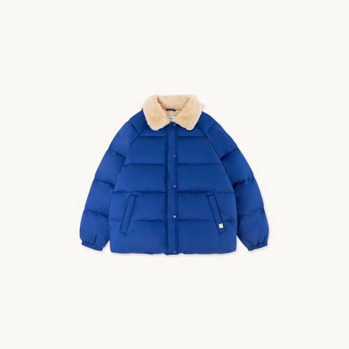스페인 직배송 Tinycotton DOWN SHORT JACKET 타이니코튼 다운 숏 재킷 인디고