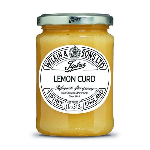 (영국직배) 1+1 Tiptree 윌킨앤선 팁트리 레몬 커드 레몬잼 프리저브 312g Lemon Curd 11 Ounce Jar