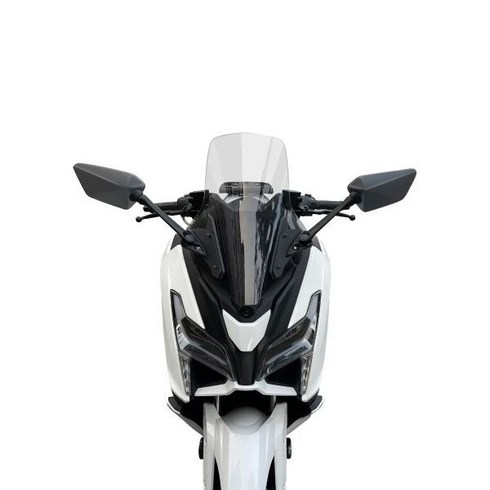 sr125gt - 보그 SR125GT 호환 백미러 전진 미러킷 전방 미러 키트 라운드형 화이트 미러, 1개