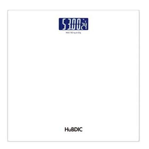 휴비딕 디지털 체중계 HUS-309, 화이트