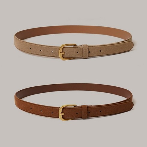 라미네즈벨트 - 라미네즈 Suede Gold Belt - 2 color