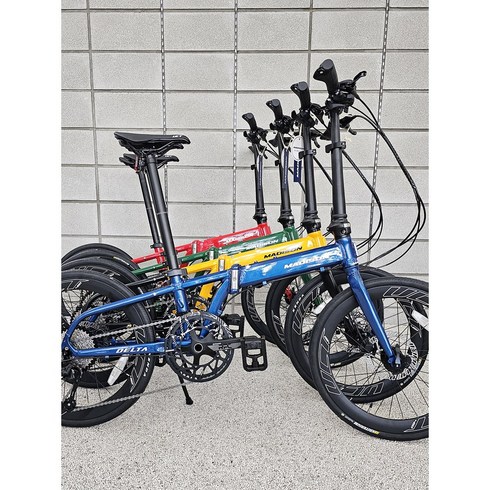 매디슨바이크 뉴 델타 10SE 접이식 폴딩 미니벨로 자전거, 100%완조립 택배 발송, 미티어블랙