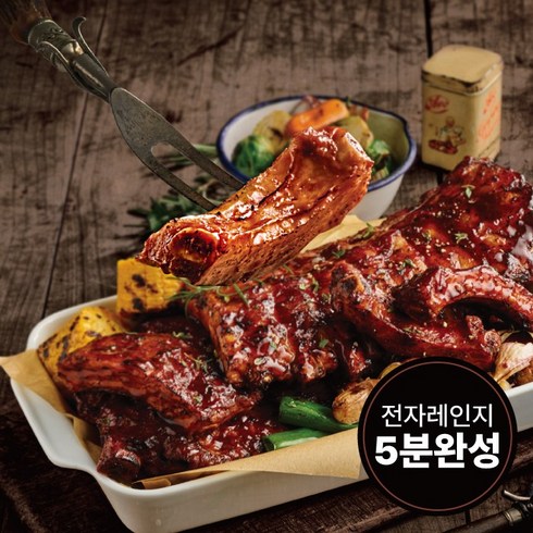 애슐리 시그니처 바비큐 폭립 800G+800G (1.6kg), 800g, 2개