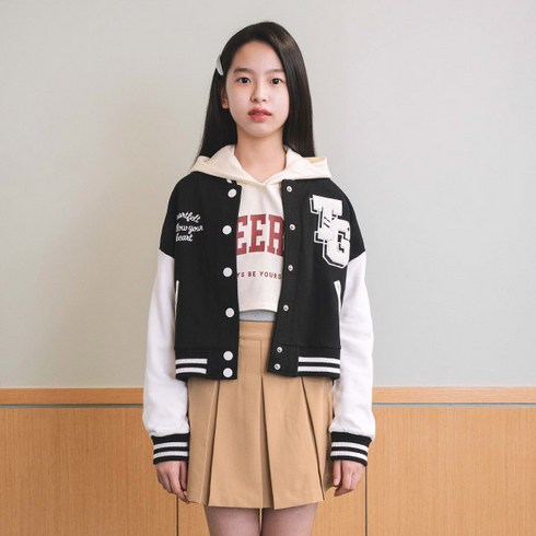 2023년 가성비 최고 더데이걸즈 야구점퍼 - [더데이걸] 쿠션지박시야구점퍼 TGJA23804_7358