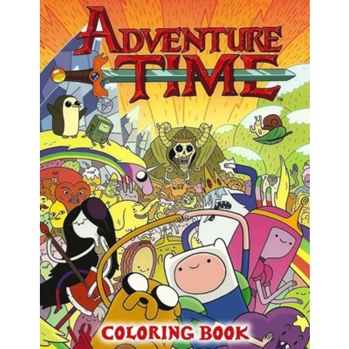 Adventure Time Coloring Book: A Coloring Book For Kids And Adults With Wonder Woman Pictures Relax ... Paperback, Independently Published, English, 9798576468799