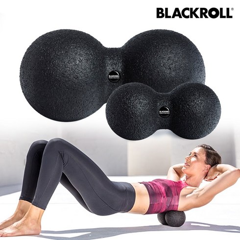블랙롤 듀오볼 스몰 빅 땅콩마사지볼 마사지공, 1개