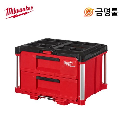 [MILWAUKEE] 밀워키 48-22-8442 팩아웃 2단 서랍장 129305677, 1개