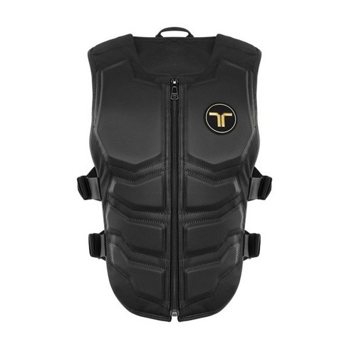 bHaptics TactSuit X40 u2014 VR용 40개의 진동 모터가 있는 햅틱 조끼 오디오 액세서리 및 교체 라이닝 포함