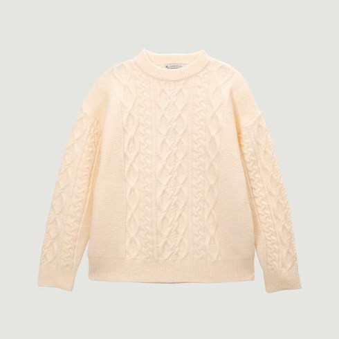 행텐 여성 베이직 케이블 니트 10390-140-803-33