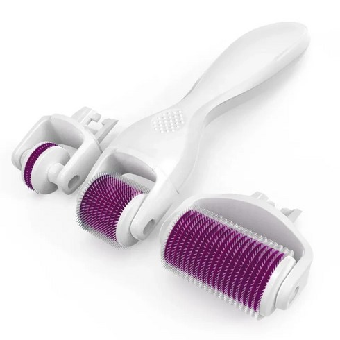 니들롤러 MTS니들 마이크로니들 페이스롤러 DRS Derma Roller Microneedle Kit Face 교체 가능한 헤드 각질 제거 Microdermware 스킨 케어 도구, 1.DRS 3 in 1