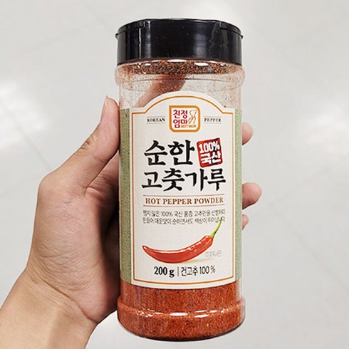 친정엄마 순한고춧가루 200g, 1개, 단품