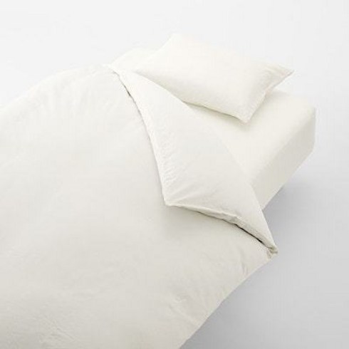 MUJI 무인양품 이불 커버 SD-D 오프화이트 냉감 리오셀