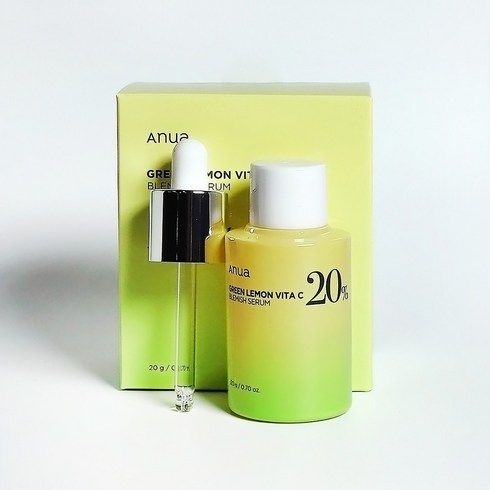 아누아 그린레몬 비타씨 잡티세럼, 20ml, 1개