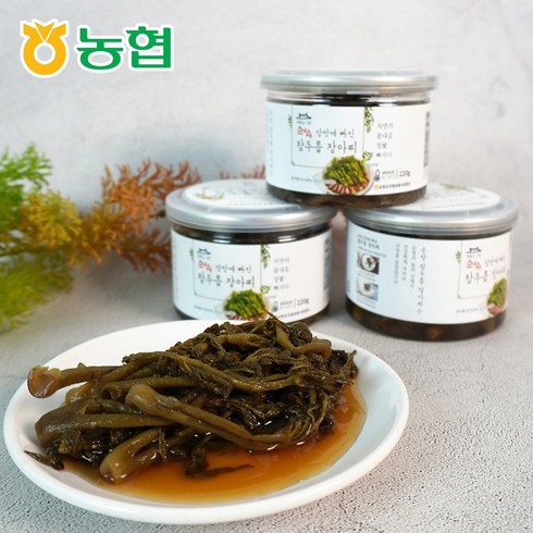 [농협] 순창 장맛에 빠진 참두릅 장아찌 220g x 3통, 3개