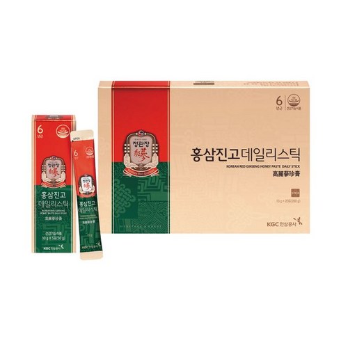 정관장 정관장 홍삼진고 데일리스틱 1박스 (10gX20포)+쇼핑백, 1개, 단일옵션, 10g