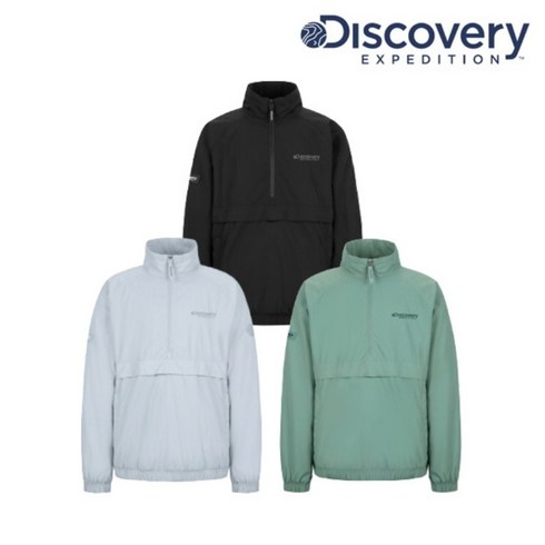 2023년 가성비 최고 디스커버리아노락 - [국내매장판] 디스커버리 공용 하이넥 아노락 바람막이 - DXWJ15024