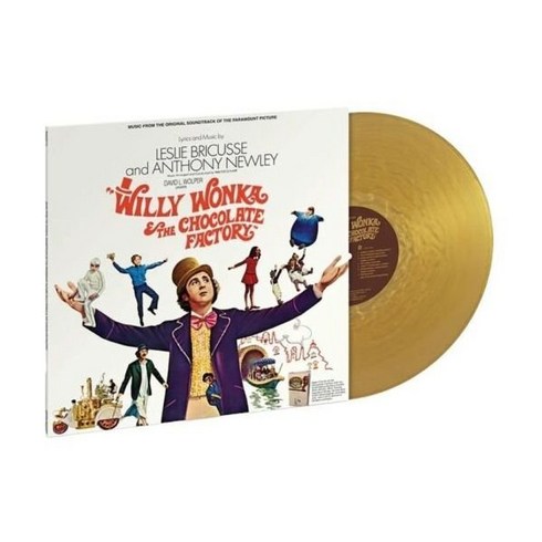 Willy Wonka & The Chocolate Factory LP Music From Soundtrack Gold Vinyl New
