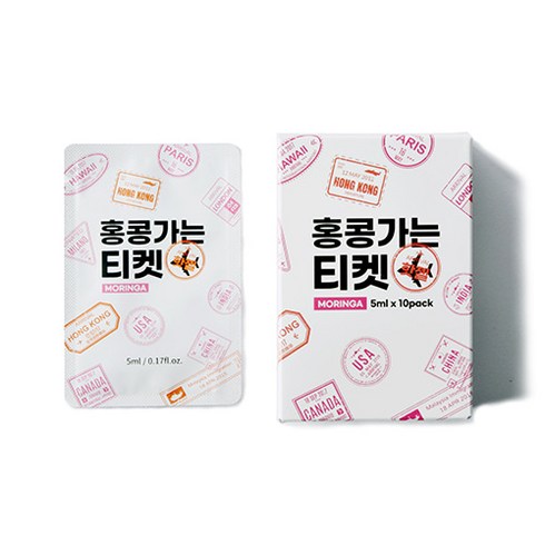 홍콩가는 티켓 마사지 핫 젤 모링가 5ml, 50ml, 3개