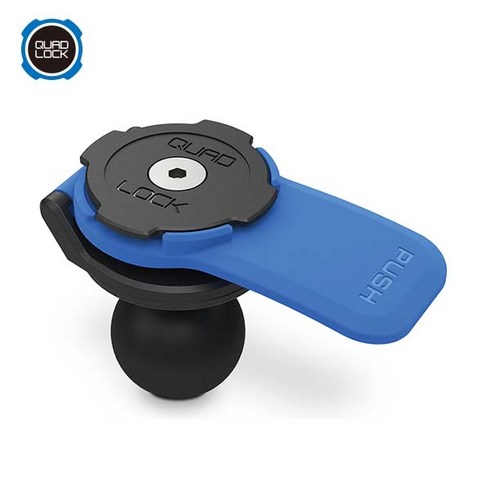 쿼드락 1 Ball Adaptor Mount 자전거 스마트폰 거치대, 단품, 1개