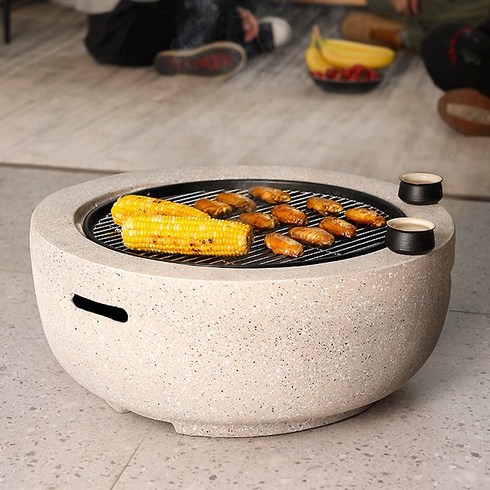 FIREPLUS 명품 전통화로 가정용화로 불멍화로대, 1개