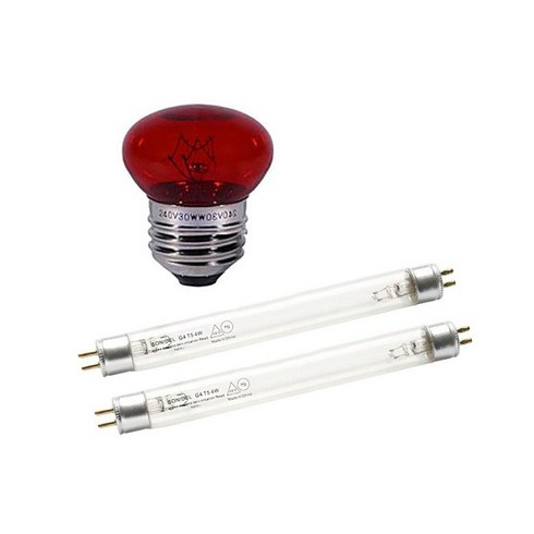 유팡 자외선램프 + 적외선전구 세트, 1세트, 1세트