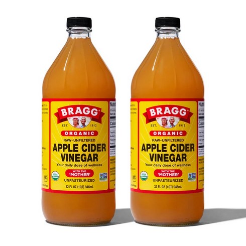브래그애사비 - 브래그 사과 식초 애플사이다 비니거 946ml 2개 BRAGG 애사비