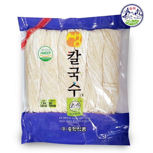 생면쟁이의칼국수면생칼국수생면3인분600g - [송학식품] 생칼국수 1kg (약 6인분) _ 칼국수 생면, 1개